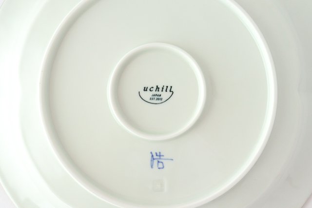 [Uchiru Original] Wreath Plate S Flowercrest Small Flower Porcelain Koyo Kiln Arita Ware