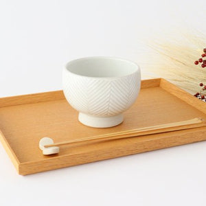 Kodon Herringbone White Pottery ORIME Hasami Ware