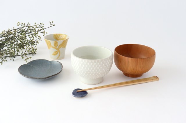 ORIME Small Bowl White-spotted White | Hasami Ware