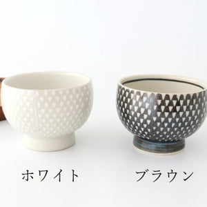 ORIME Small Bowl White-spotted White | Hasami Ware