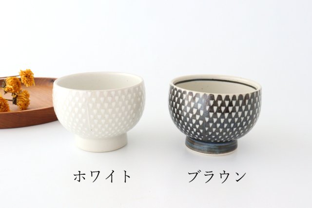 ORIME Small Bowl White-spotted White | Hasami Ware