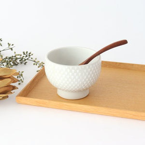 ORIME Small Bowl White-spotted White | Hasami Ware