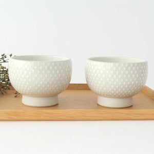 ORIME Small Bowl White-spotted White | Hasami Ware