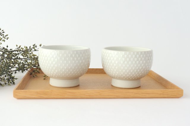 ORIME Small Bowl White-spotted White | Hasami Ware