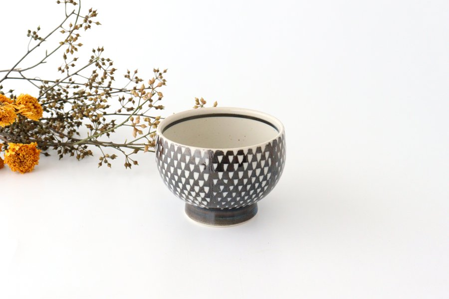 ORIME Small Bowl White-spotted Brown | Hasami Ware