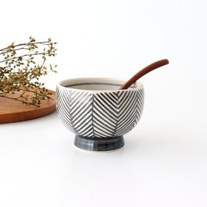 ORIME Small Bowl Herringbone Brown | Hasami Ware