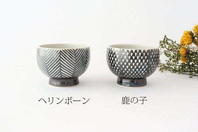 ORIME Small Bowl Herringbone Brown | Hasami Ware