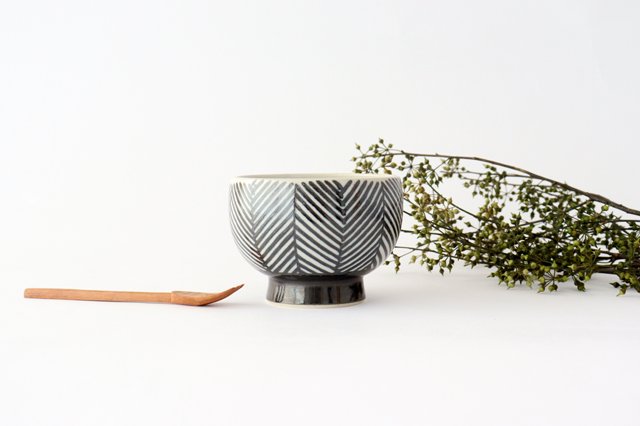 ORIME Small Bowl Herringbone Brown | Hasami Ware