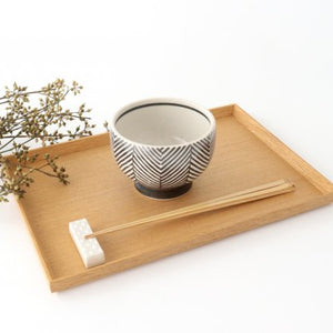 ORIME Small Bowl Herringbone Brown | Hasami Ware