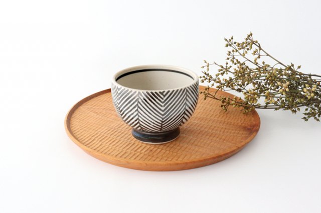 ORIME Small Bowl Herringbone Brown | Hasami Ware