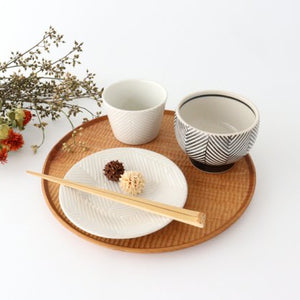 ORIME Small Bowl Herringbone Brown | Hasami Ware