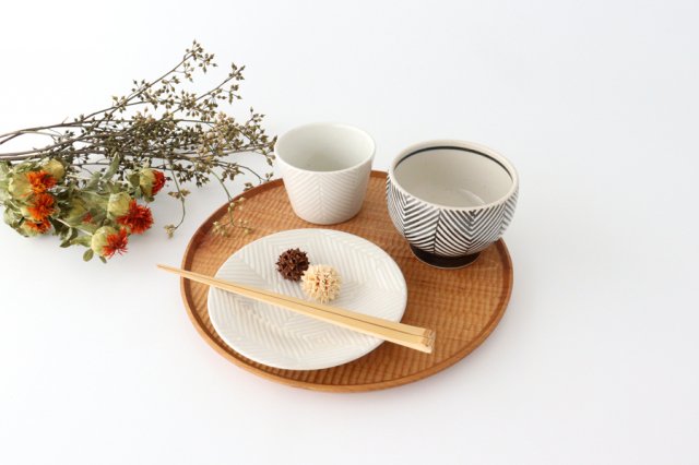 ORIME Small Bowl Herringbone Brown | Hasami Ware