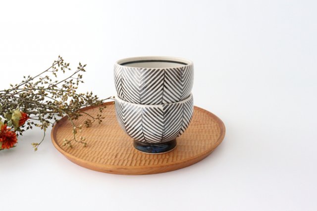 ORIME Small Bowl Herringbone Brown | Hasami Ware