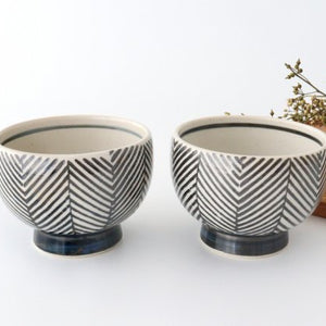 ORIME Small Bowl Herringbone Brown | Hasami Ware