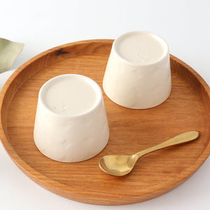 Free Cup Vanilla Porcelain Rondo Hasami Ware