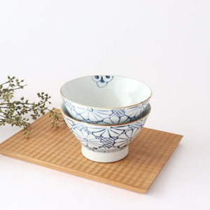 Bowl Blue Chrysanthemum Pattern M | Serving Bowl Arita Ware