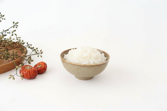 Arco Rice Bowl Silver Brown | Mino Ware