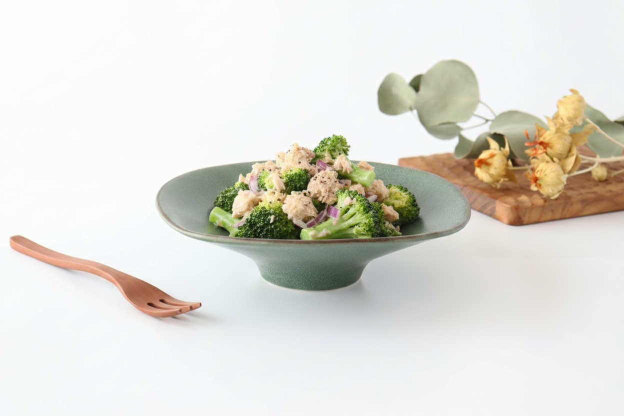 kei Morning Glory-shaped Bowl Green | Serving Bowl Mino Ware