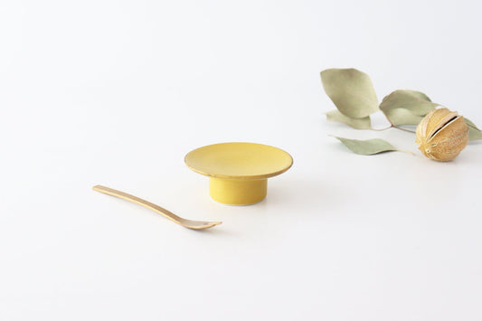 kei Small Compote Mustard 7.5cm/5.9in | Mino Ware