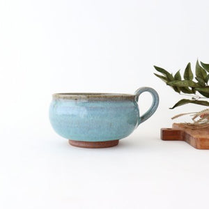 Soup Cup Blue&Gray | Mino Ware