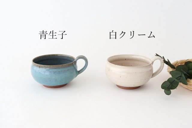 Soup Cup Blue&Gray | Mino Ware