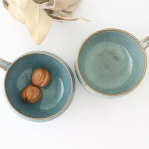 Soup Cup Blue&Gray | Mino Ware