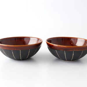 Small bowl, American glaze, pottery, Shigaraki ware