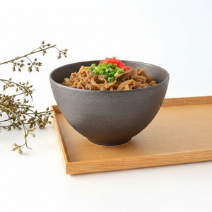 Deep Donburi Bowl Gold | Shigaraki Ware