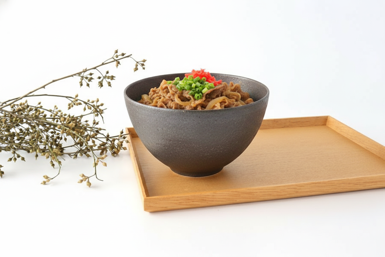 Deep Donburi Bowl Gold | Shigaraki Ware