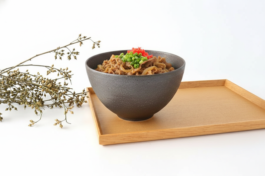 Deep Donburi Bowl Gold | Shigaraki Ware
