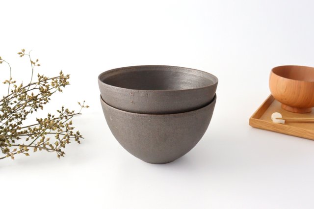 Deep Donburi Bowl Gold | Shigaraki Ware