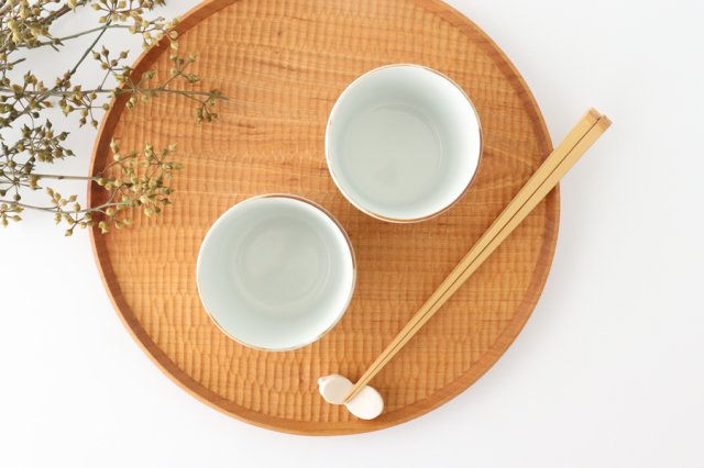 Soba Choko Vine Blue Arabesque | Free Cup Arita Ware