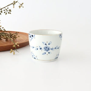 Soba Choko Vine Blue Arabesque | Free Cup Arita Ware