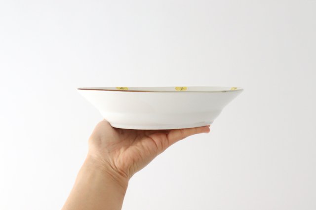 Oval bowl porcelain hana Arita ware