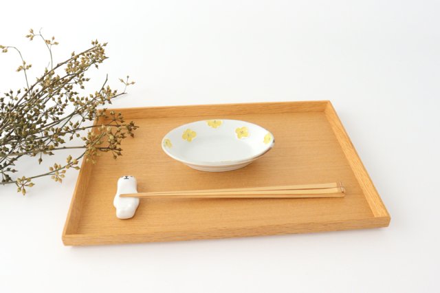 Oval small bowl porcelain hana Arita ware