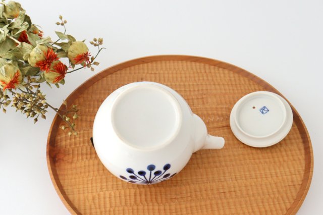 Yoshida Ware Japanese Teapot Flower-dot | Kyusu