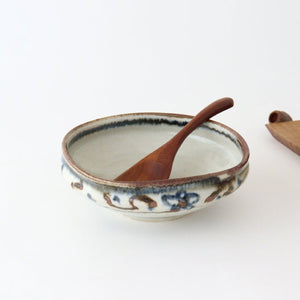 Minami Kiln Square Bowl Rust-Annan | Serving Bowl Mino Ware