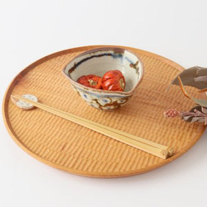 Minami Kiln Small Triangular Bowl Rust-Annan | Kobachi Mino Ware