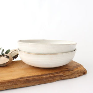 Flower bowl pottery Mino ware