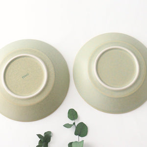 Bowl M Silver Green Porcelain Cuole Mino Ware