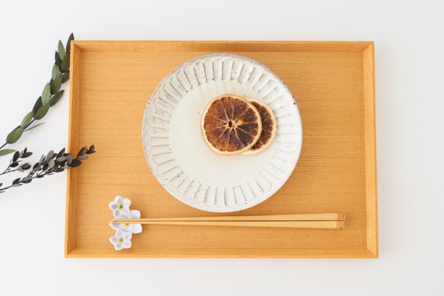 Chopstick Rest Bellflower | Hashioki Hasami Ware