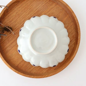 Flower-shaped Bowl Blue Flower Small | Kobachi Hasami Ware