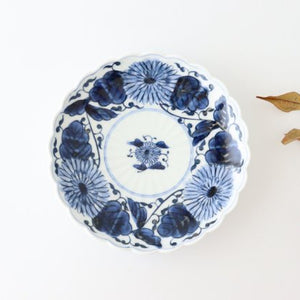 Round Plate Chrysanthemum Arabesque | Imari Ware