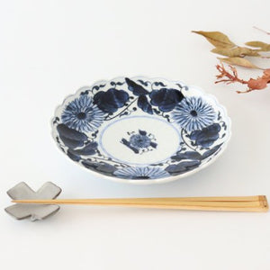 Round Plate Chrysanthemum Arabesque | Imari Ware