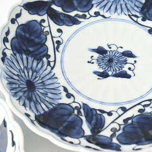 Round Plate Chrysanthemum Arabesque | Imari Ware