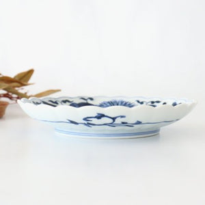 Round Plate Chrysanthemum Arabesque | Imari Ware