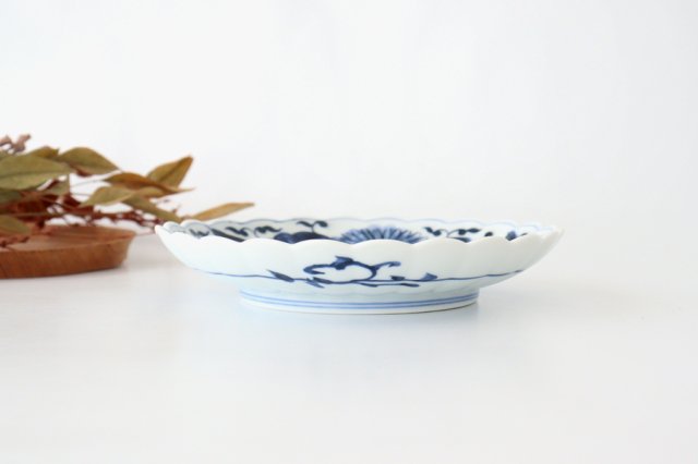 Round Plate Chrysanthemum Arabesque | Imari Ware