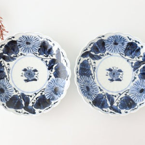 Round Plate Chrysanthemum Arabesque | Imari Ware