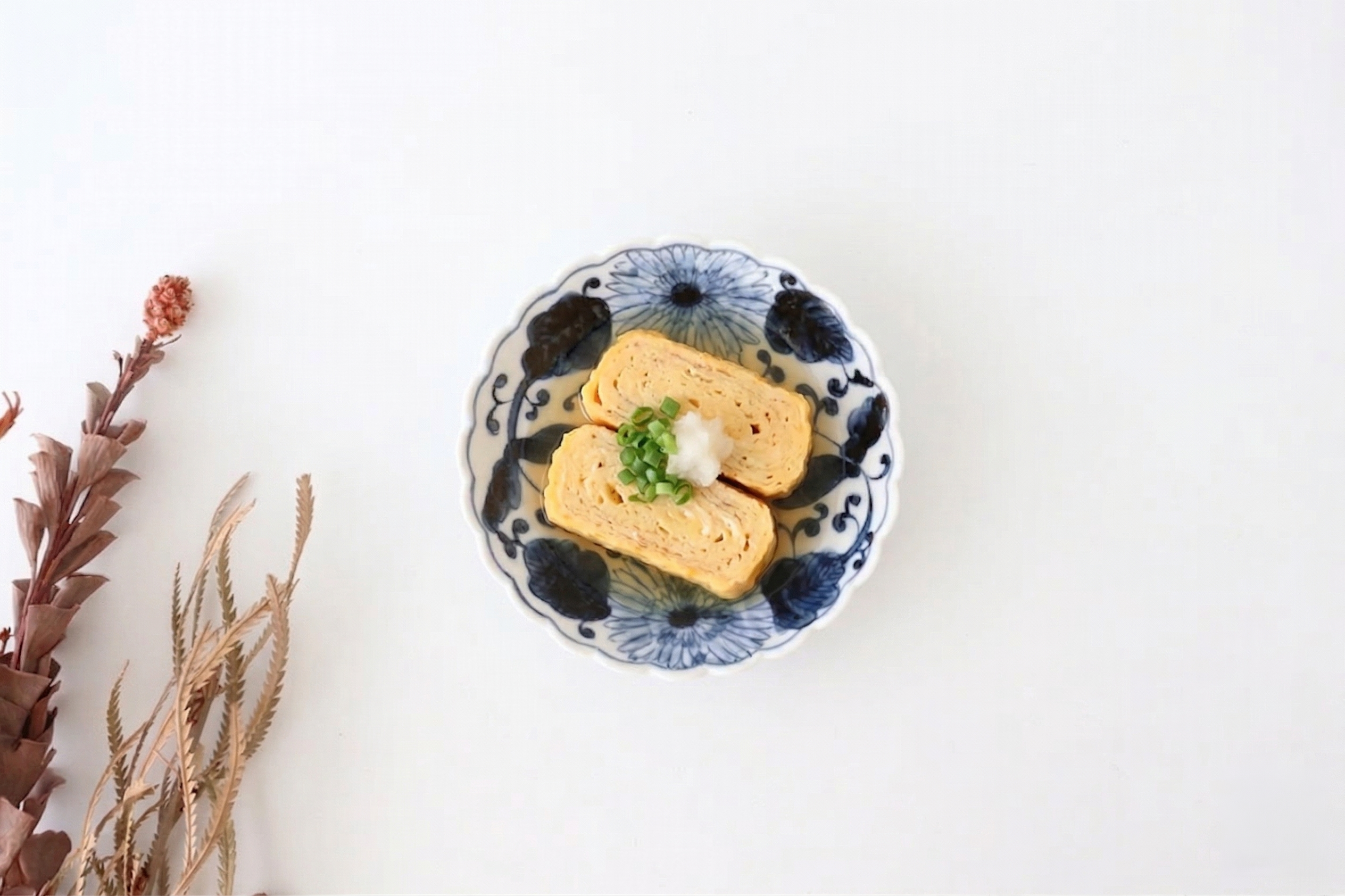 Sauce Plate Chrysanthemum and Arabesque | Imari Ware