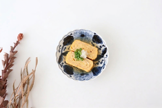 Sauce Plate Chrysanthemum and Arabesque | Imari Ware